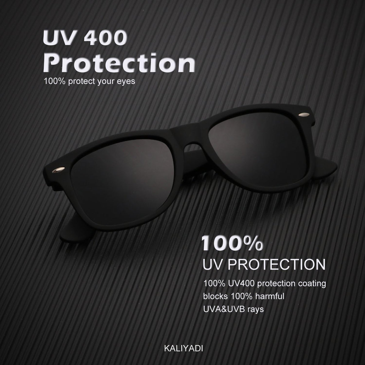 Polarized Semi-Rimless Sunglasses for Men and Women