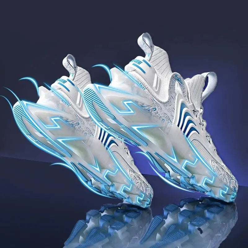 Men's Breathable Mesh Casual Sneakers for Running