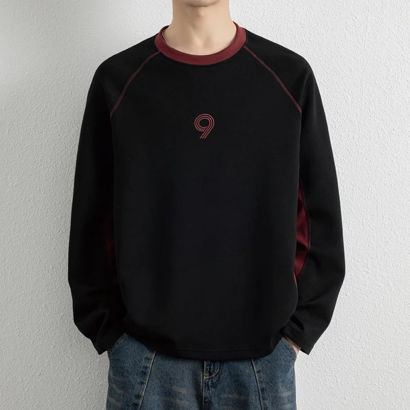 Men’s Graphic Sweatshirt Pullover Streetwear O-Neck