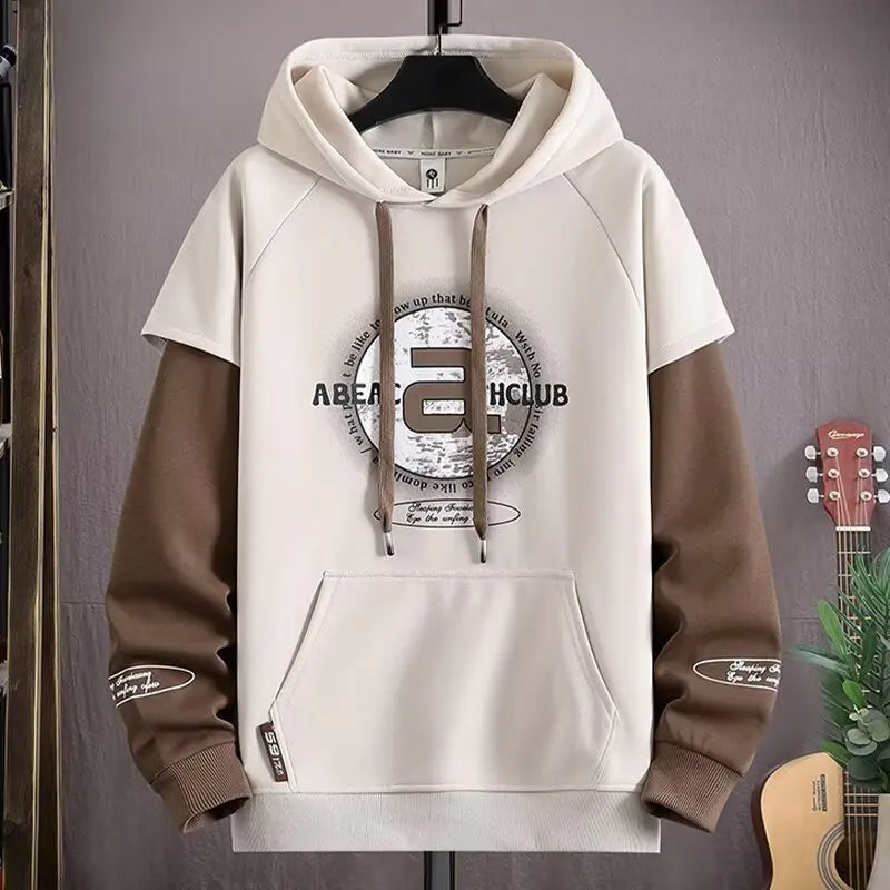 Men's Graphic Hoodie Streetwear With Printed Design