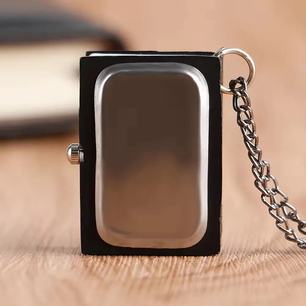 Anime Death Note Pocket Watch Necklace – Quartz Antique