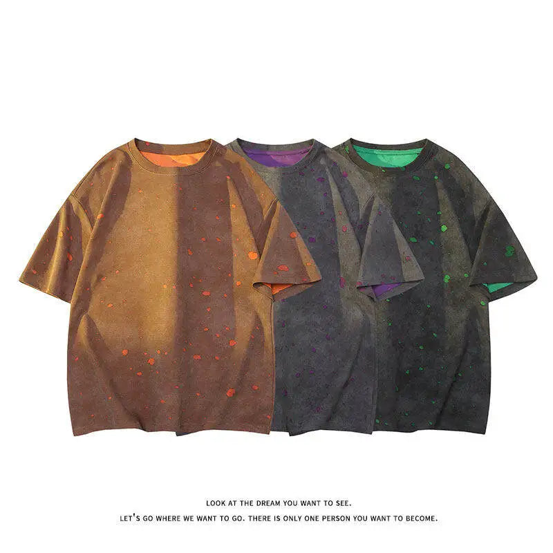 Men's Hip Hop Oversized Streetwear T-Shirt