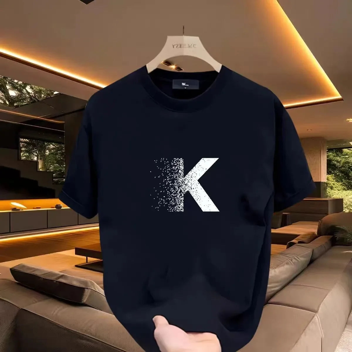 Oversized Graphic Streetwear T-Shirt For Men, Cotton
