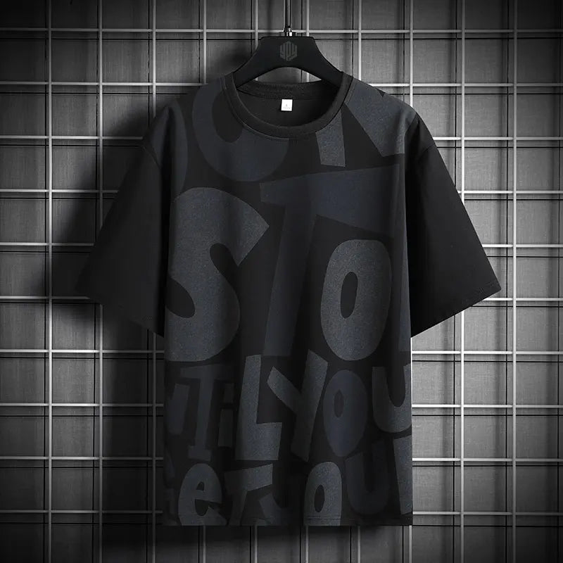 Men's Oversized Streetwear T-Shirt Casual Summer Top