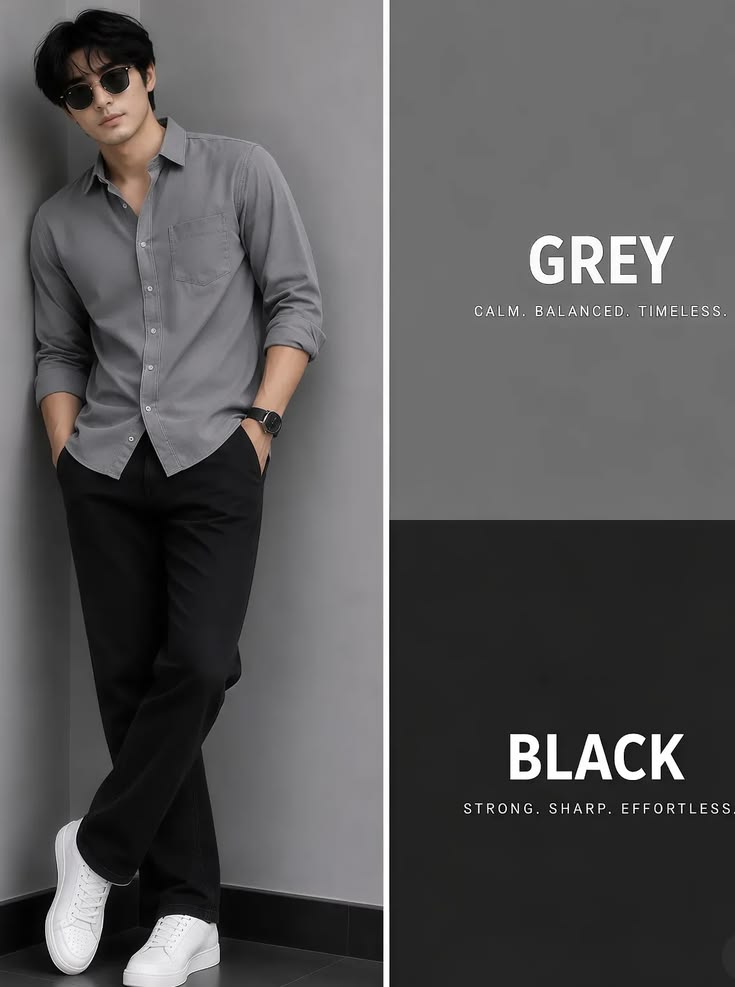 Grey vs Black
