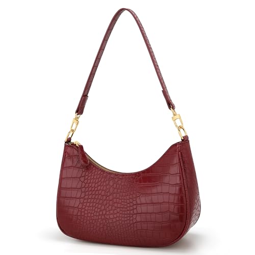 Ered Color Women’s PU Leather Shoulder Bag With Chain Strap