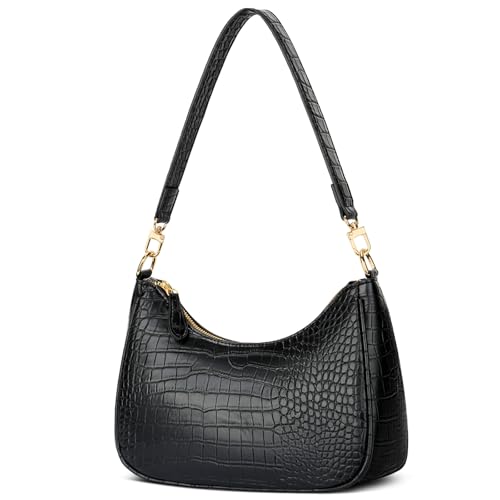 Eblack Color Women’s PU Leather Shoulder Bag With Chain Strap