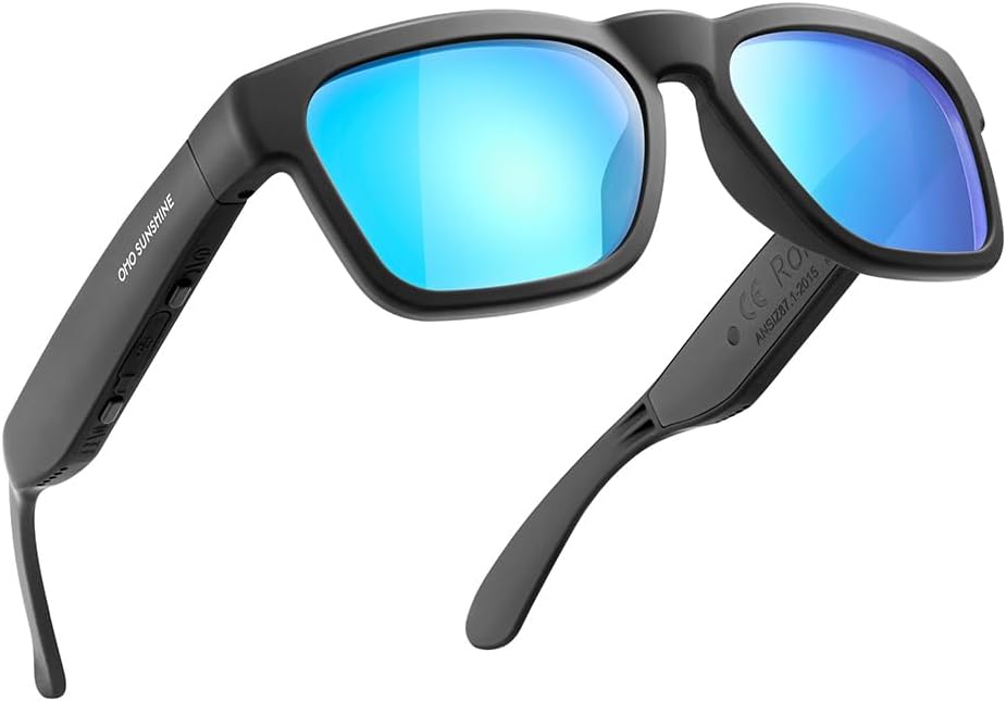 Open Ear Bluetooth Smart Glasses With UV400 Protection