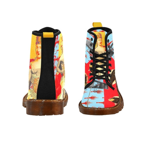 THE SHOWY PLANE HUNTER AND FISH IV Men’s All Over Print Fabric High