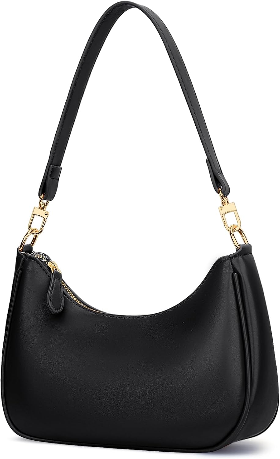 Women’s PU Leather Shoulder Bag With Chain Strap
