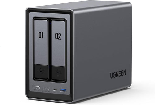 2-Bay NAS Server for Home Data, Media & Creators