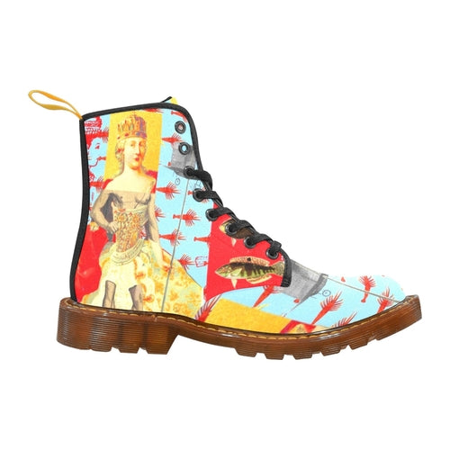 THE SHOWY PLANE HUNTER AND FISH IV Men’s All Over Print Fabric High