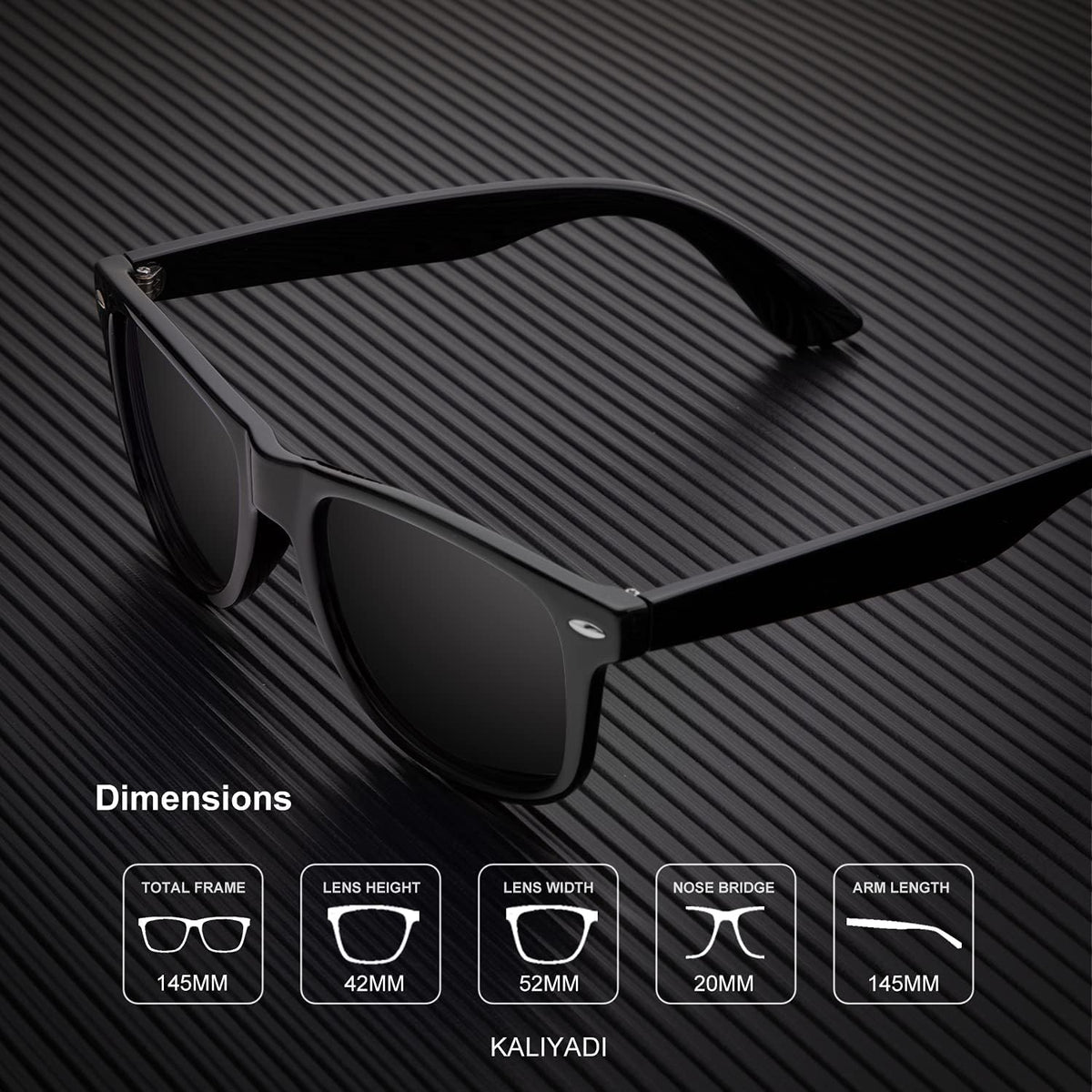 Polarized Semi-Rimless Sunglasses for Men and Women