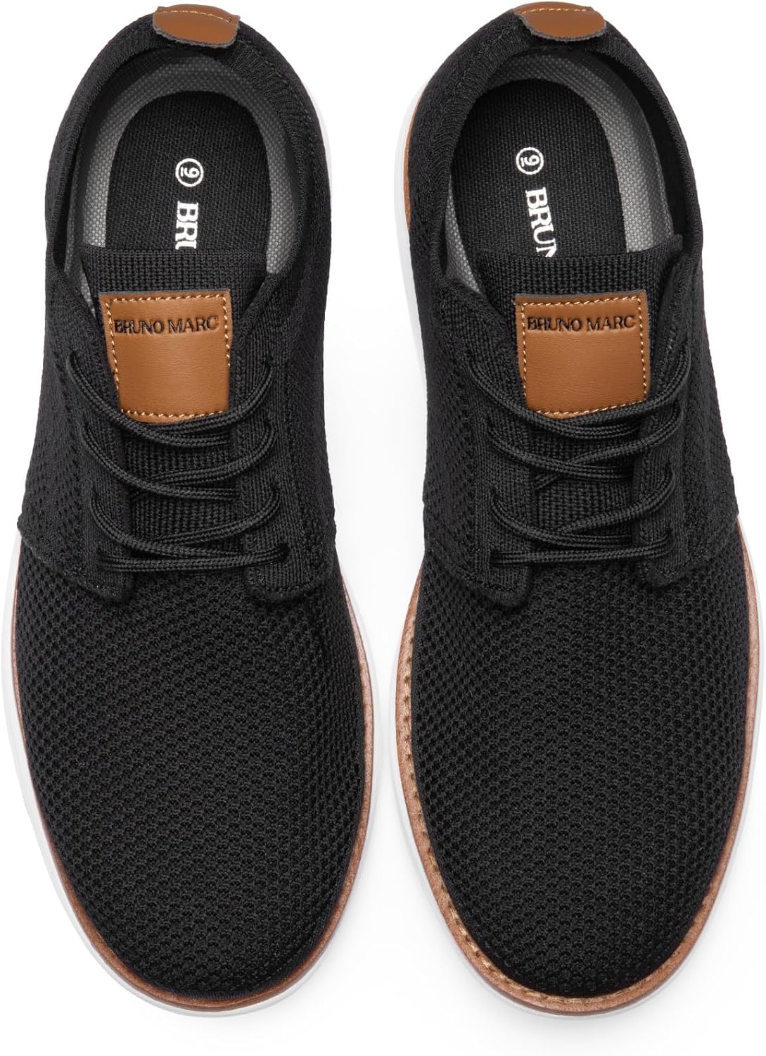Men's Knit Casual Dress Sneakers – Lightweight Comfort
