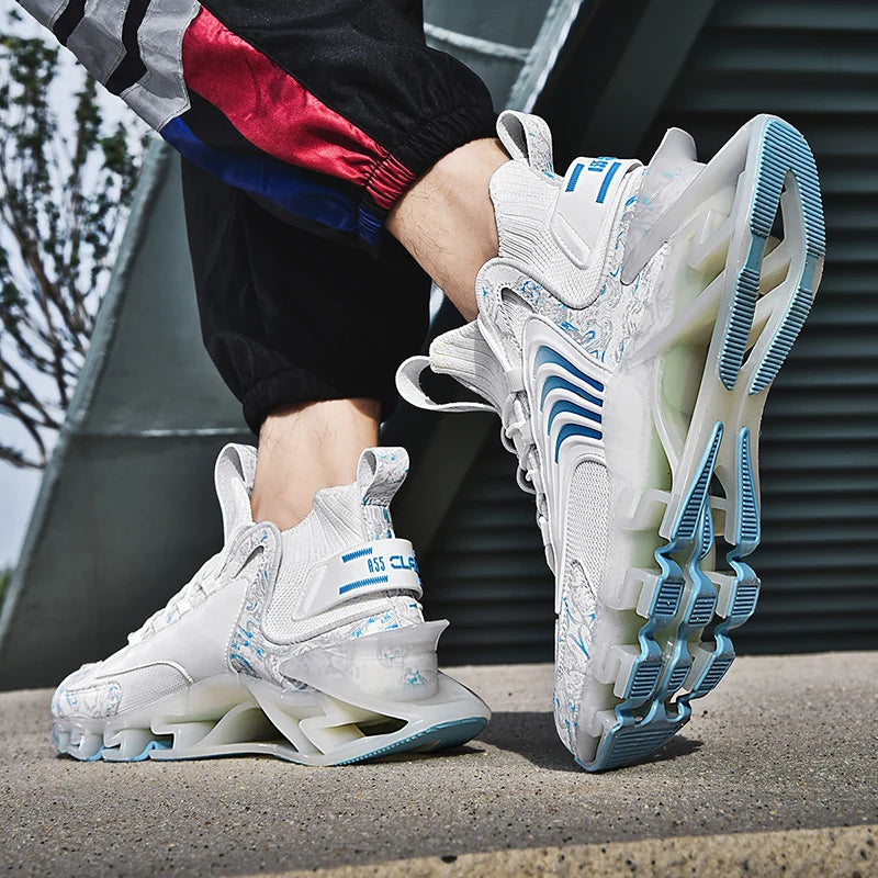 Men's Breathable Mesh Casual Sneakers for Running