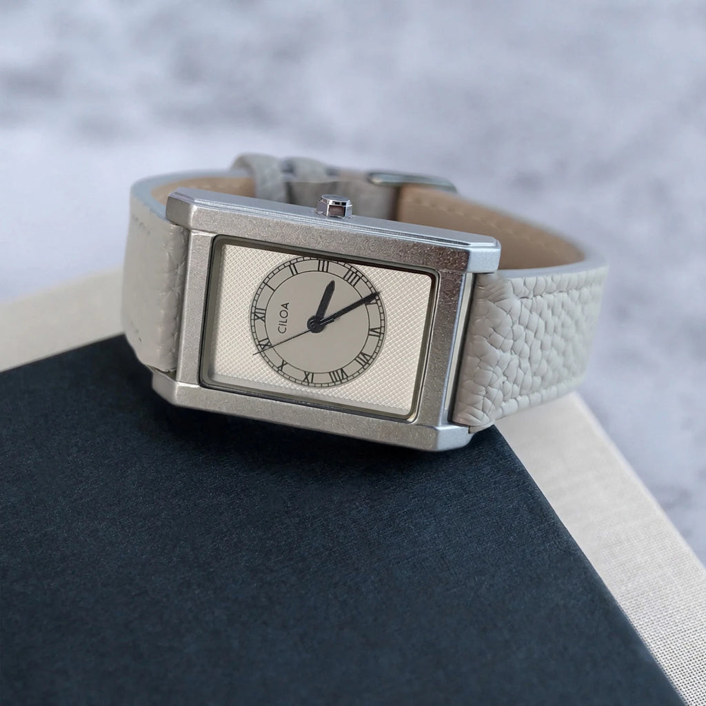 Vintage Rectangle Quartz Watch – Minimalist Business Style