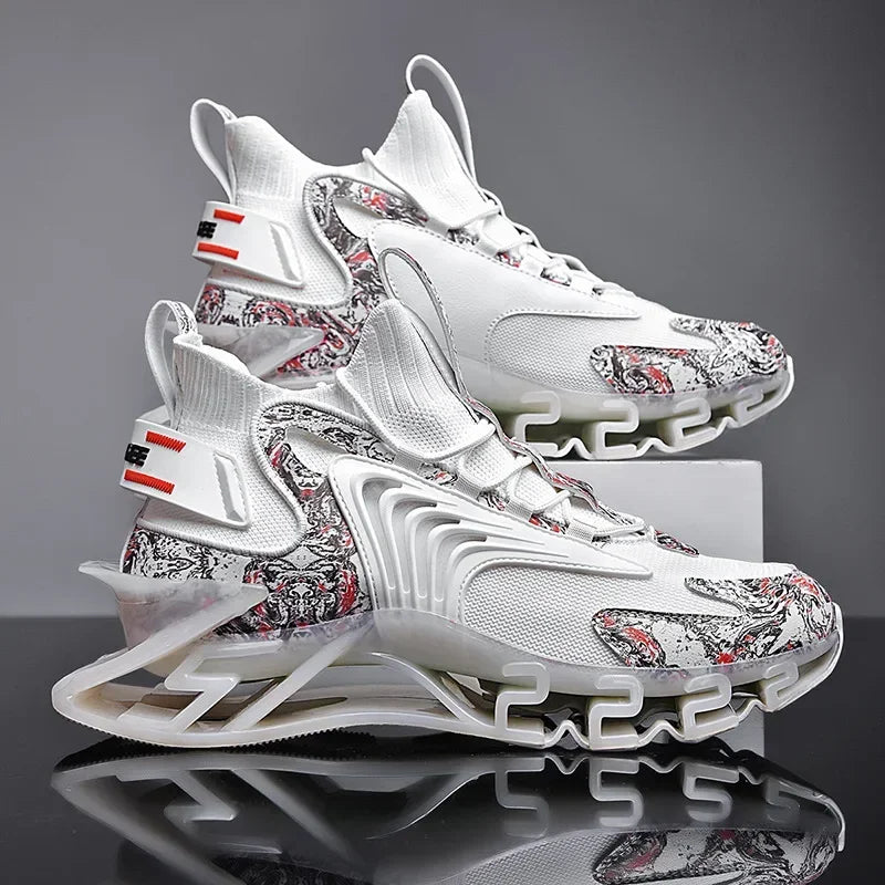 Women’s Casual Sports Sneakers – Breathable Leather