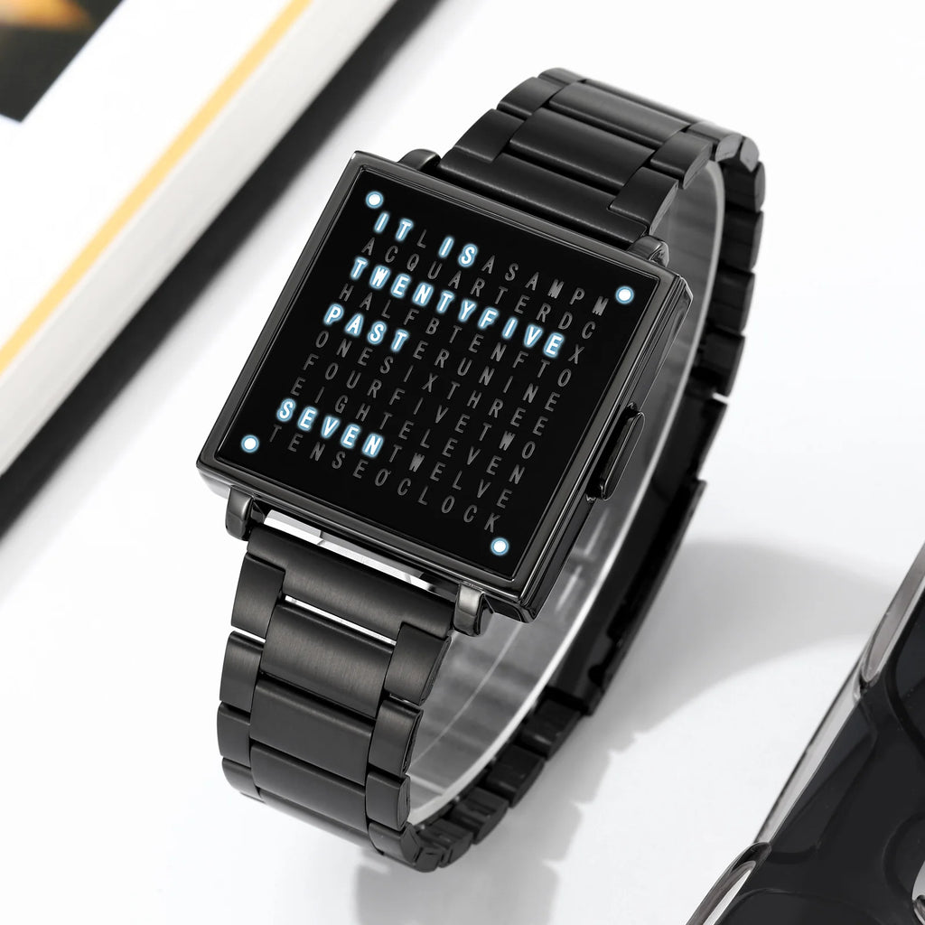 Square Digital Sport Watch With LED Light & Calendar