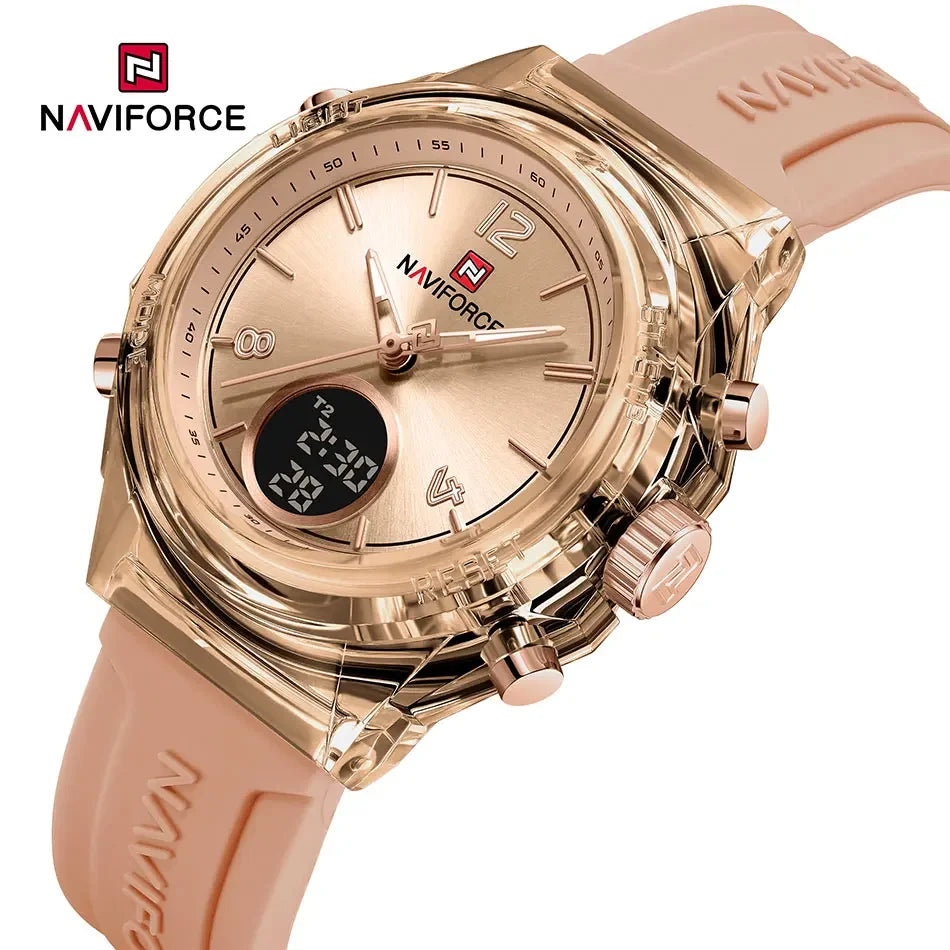 Women’s Dual Display Sports Watch – 50M Water Resistant
