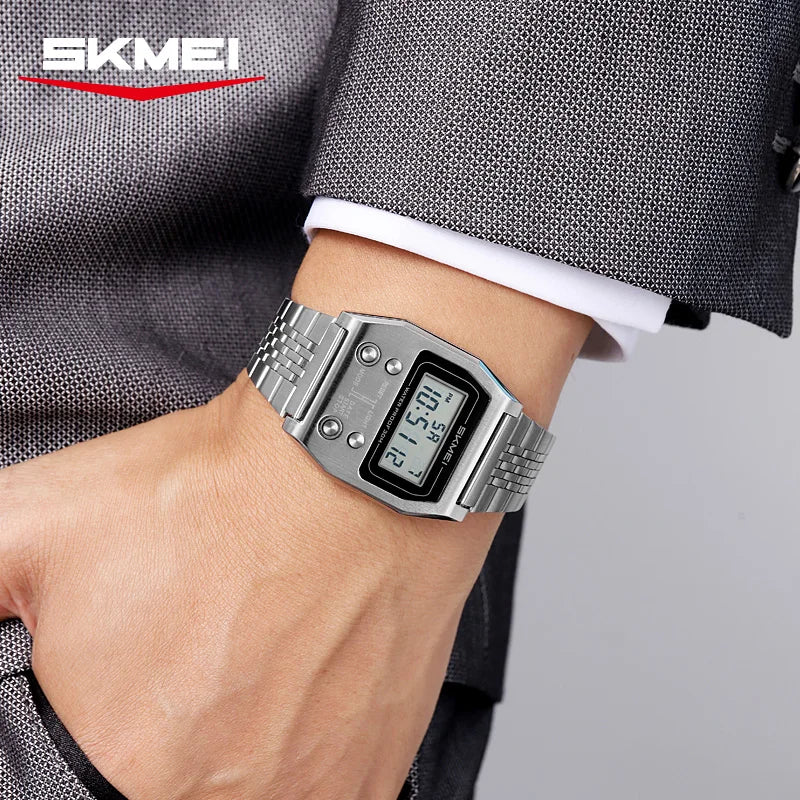 Men’s Digital Sport Watch With Luminous Display