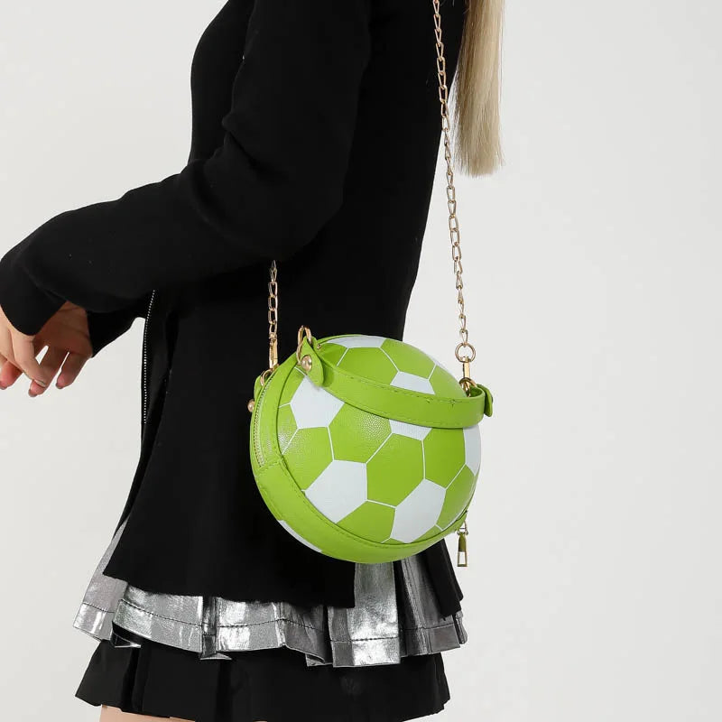 Women’s Round Crossbody Wallet – PU With Interior Slot Pocket
