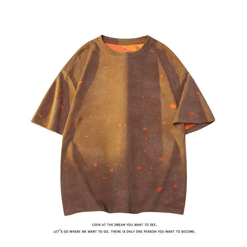 Men's Hip Hop Oversized Streetwear T-Shirt