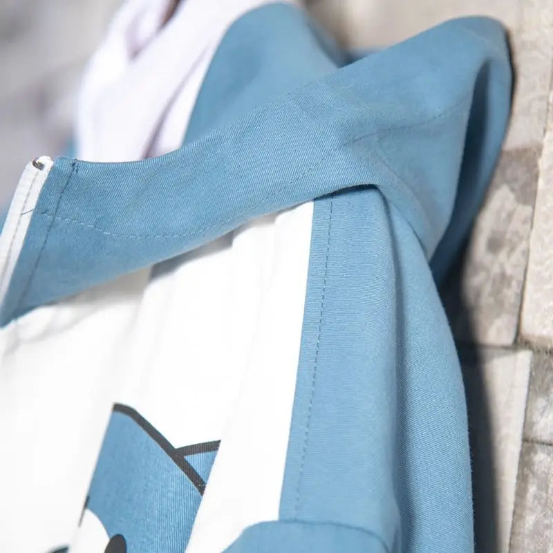 Women’s Shark Print Zip Hoodie Jacket Harajuku Style