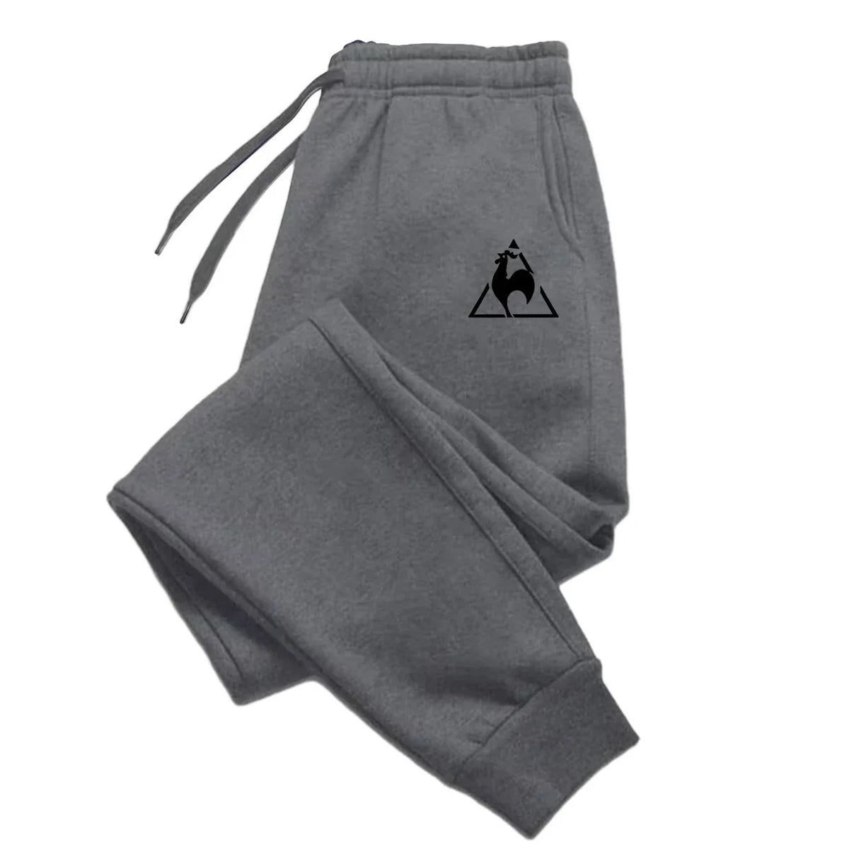 2 Color Men’s Fleece Jogger Sweatpants – Casual Loose Fit