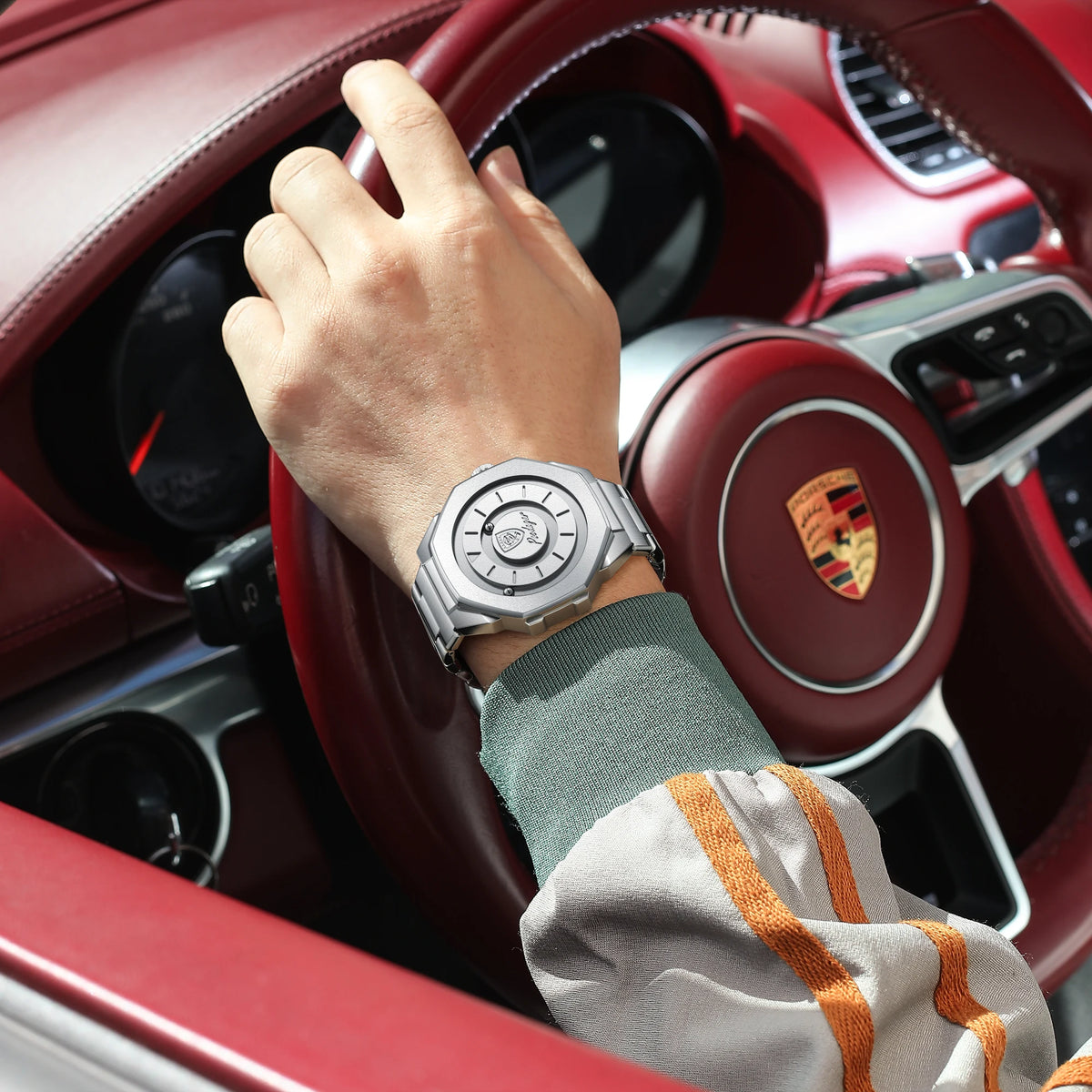 Men's Stainless Steel Business Watch – Waterproof Quartz