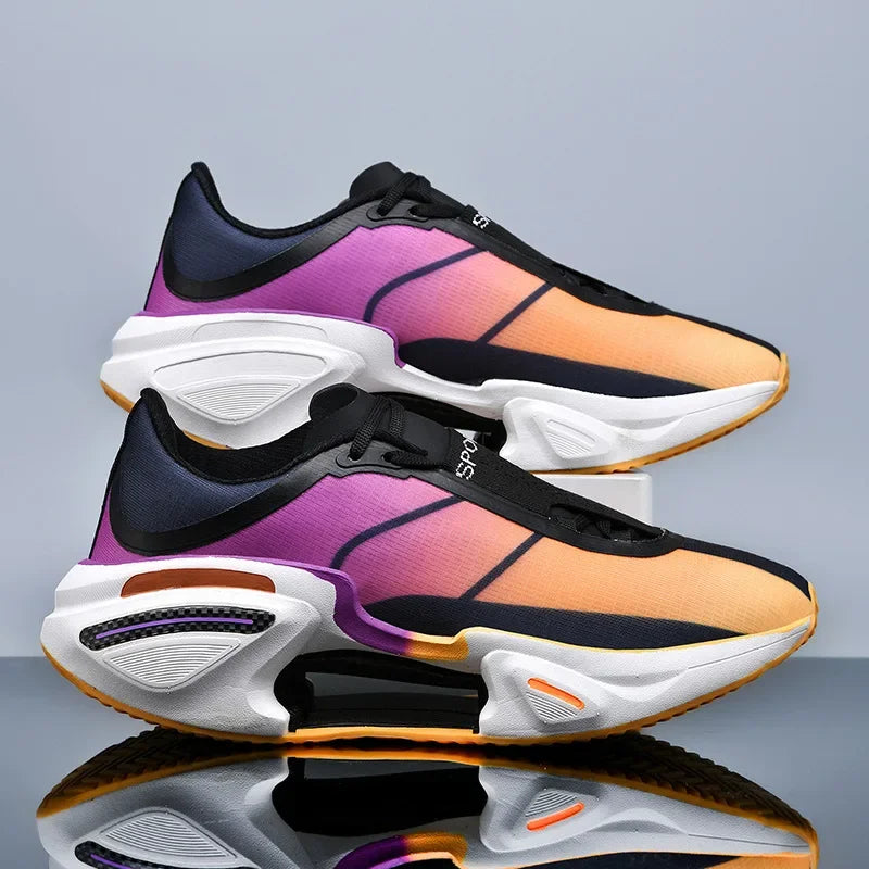 Men's Breathable Mesh Running Shoes For Road Training