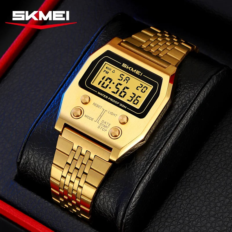 Men’s Digital Sport Watch With Luminous Display
