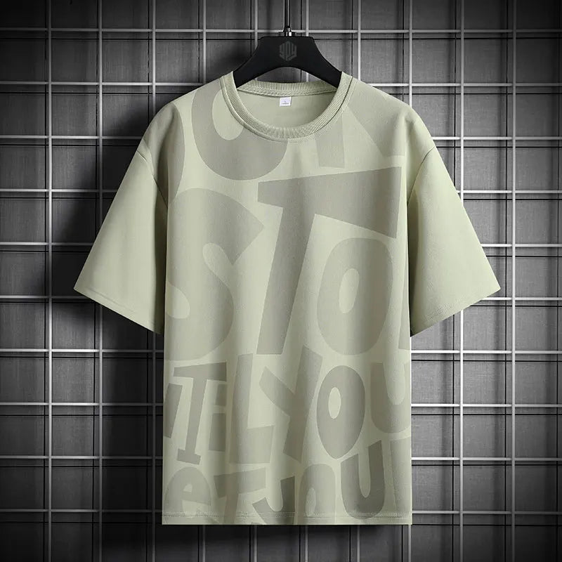 Men's Oversized Streetwear T-Shirt Casual Summer Top