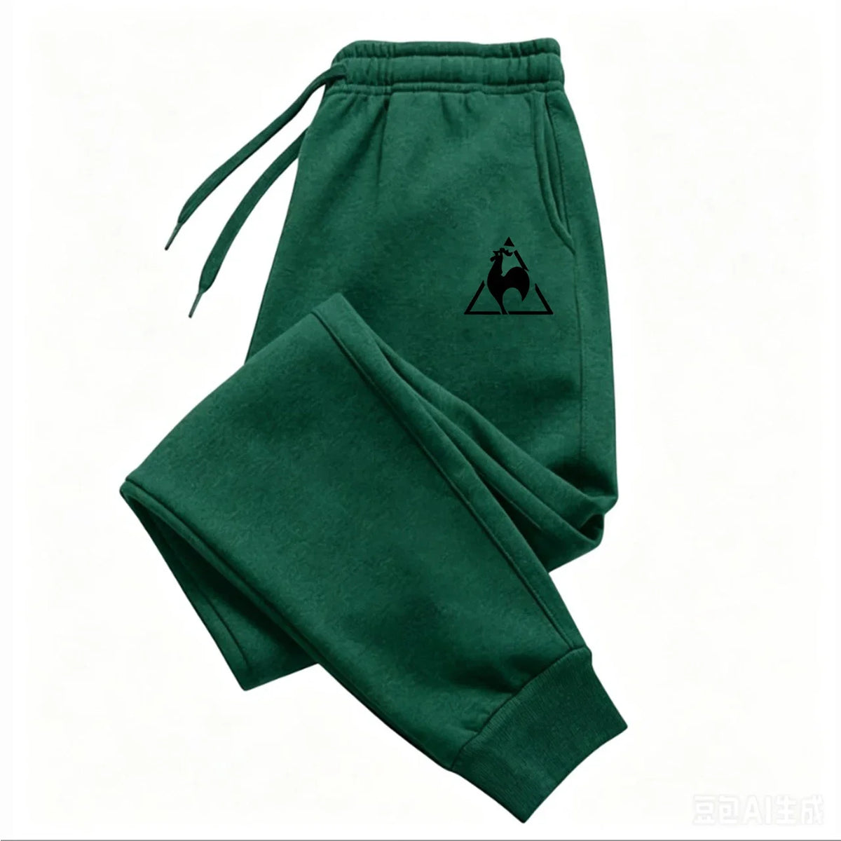 4 Color Men’s Fleece Jogger Sweatpants – Casual Loose Fit