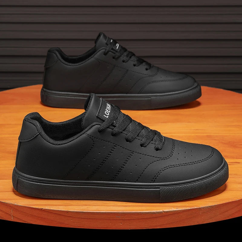 Men's Minimalist Casual Sneakers – Breathable Skate Shoes