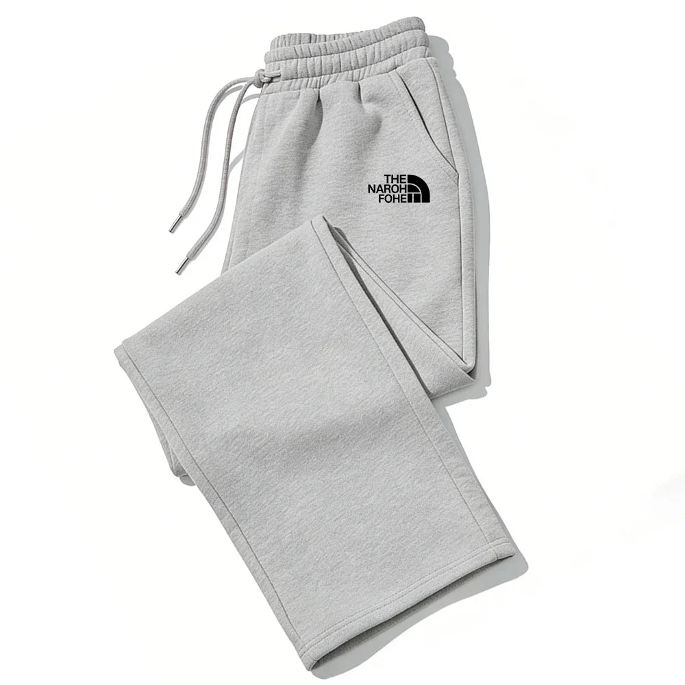 Men's Fleece Jogger Sweatpants for Autumn and Winter