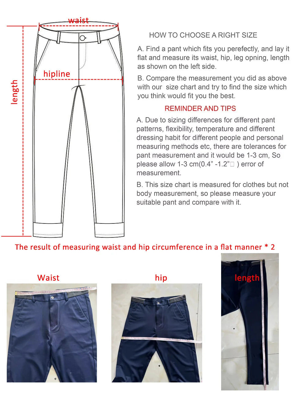 Men's Lightweight Stretch Straight Summer Pants