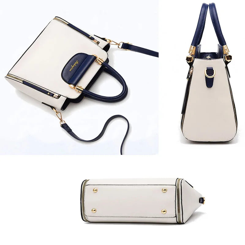 Women’s PU Shoulder Handbag – Soft Square Pillow Style