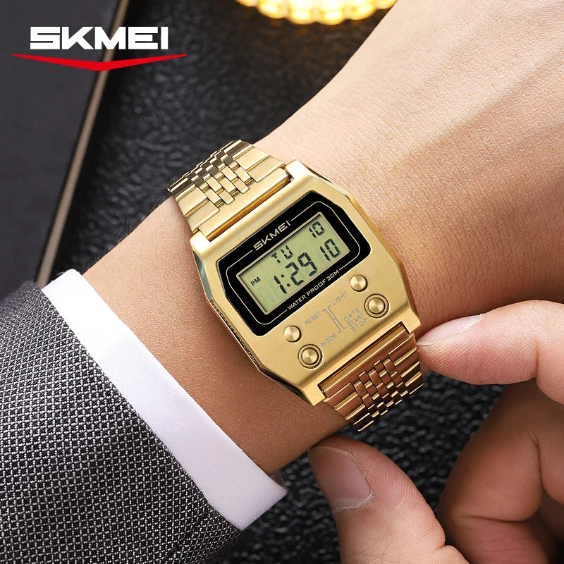 Men’s Digital Sport Watch With Luminous Display