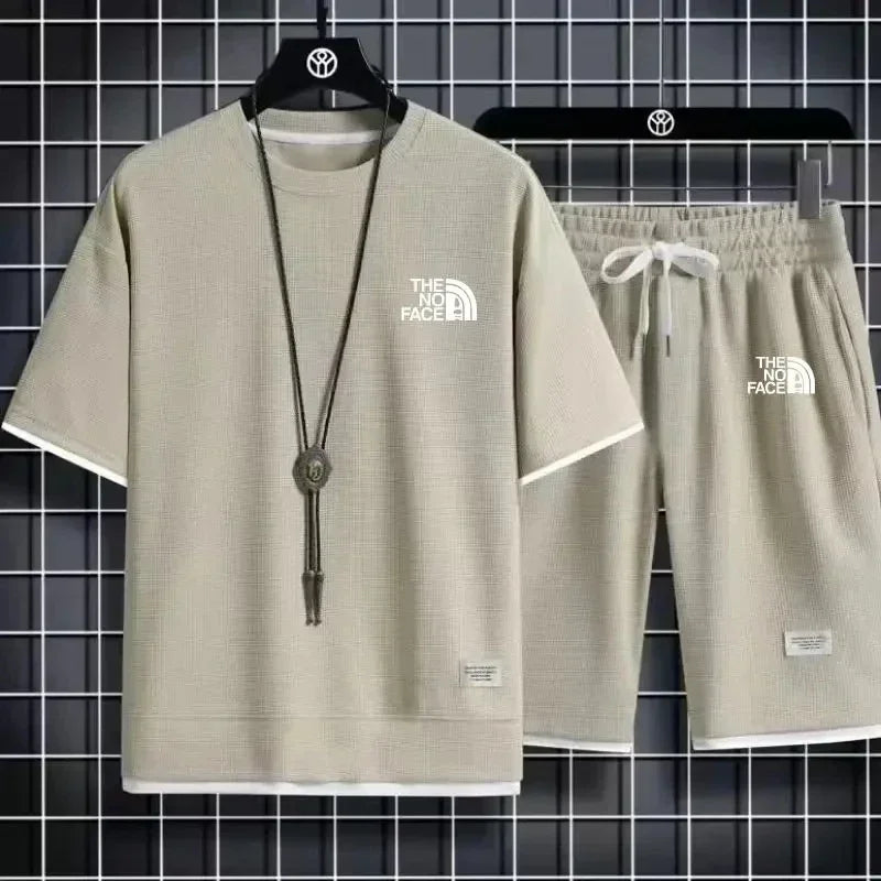 Men's Two-Piece Sports Set T-Shirt And Shorts