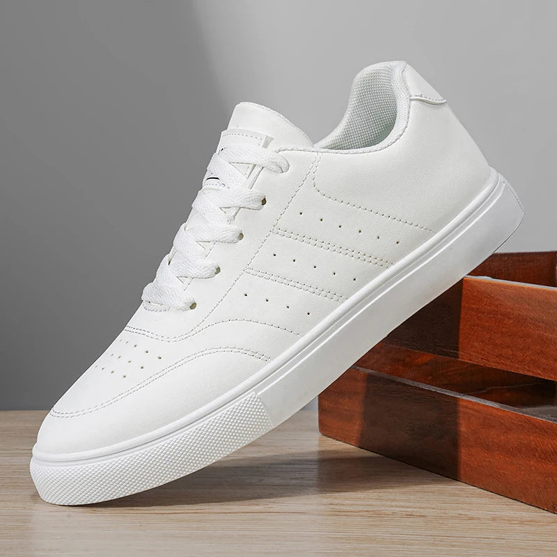 Men's Minimalist Casual Sneakers – Breathable Skate Shoes