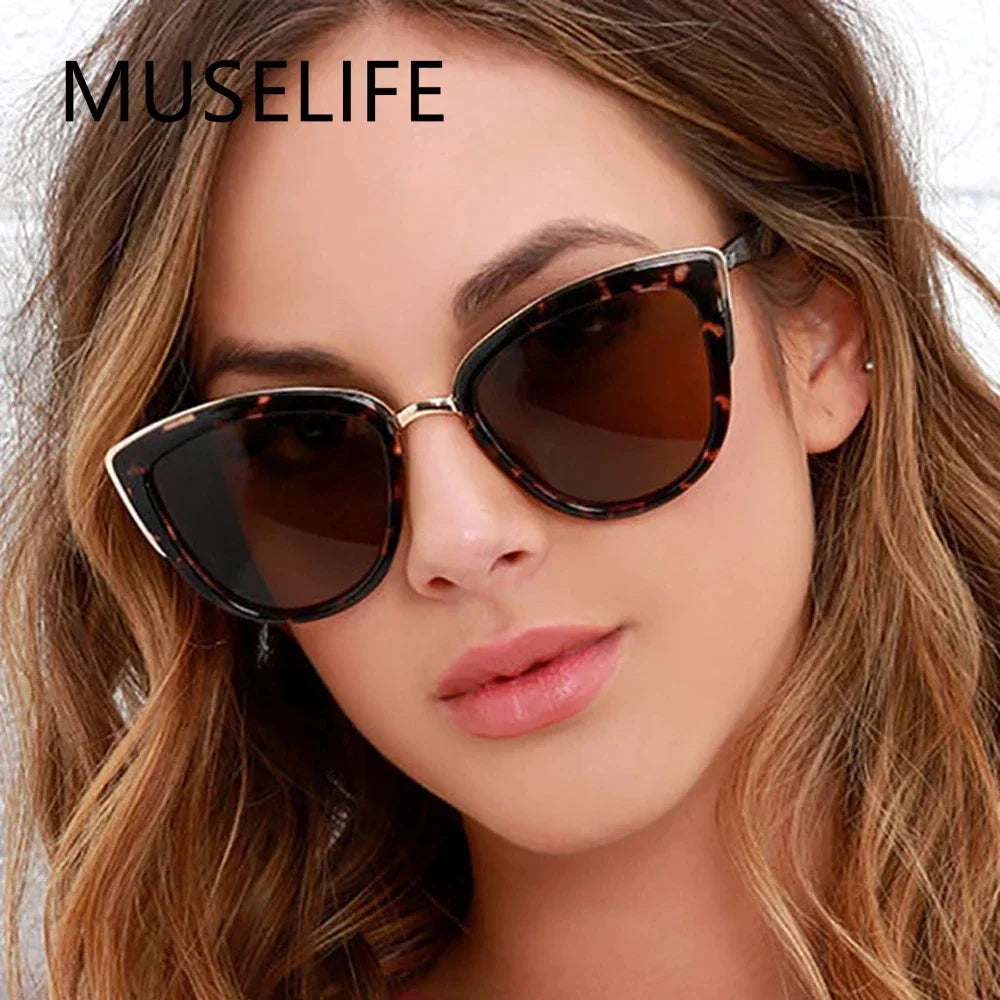 Women’s Cat Eye Sunglasses Gradient UV400 Protection