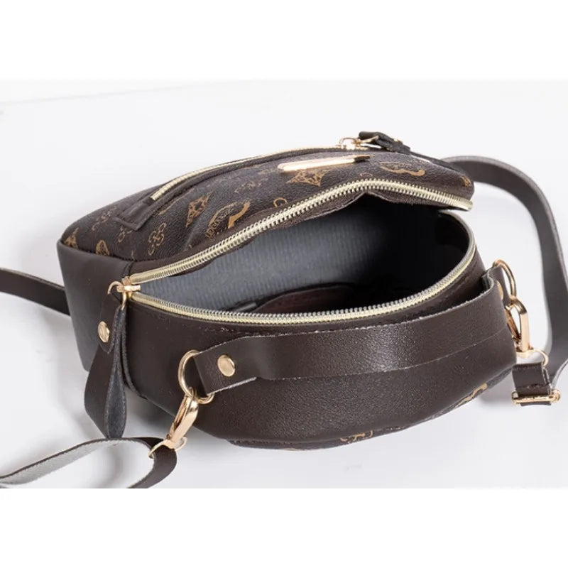 Women’s PU Leather Mini Backpack – Lightweight Daypack