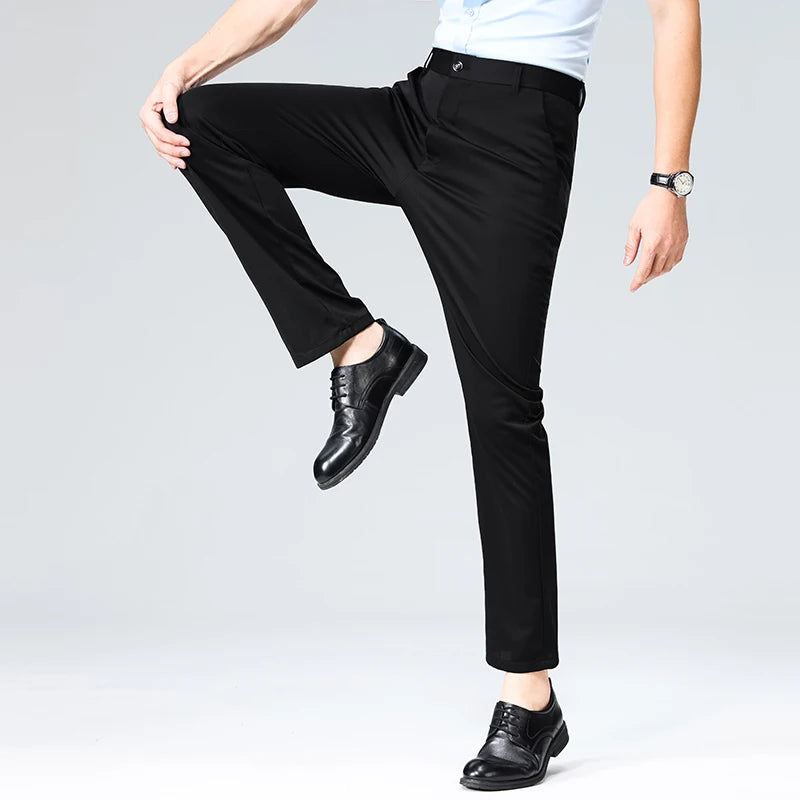 Men’s Golf Pants Stretch Quick-Dry Lightweight Trousers