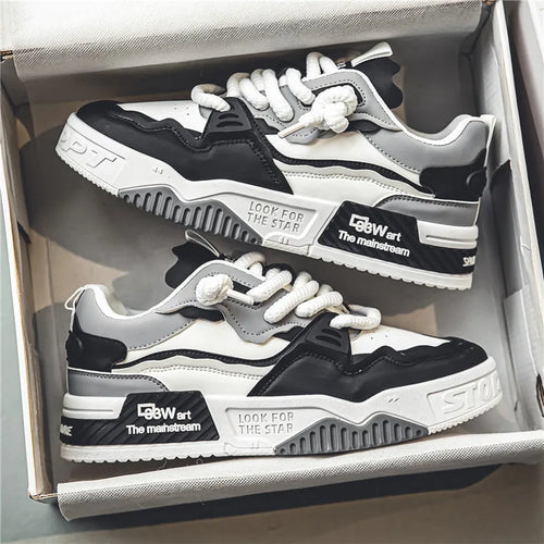 Men's Breathable Casual Sneakers For Walking And Running