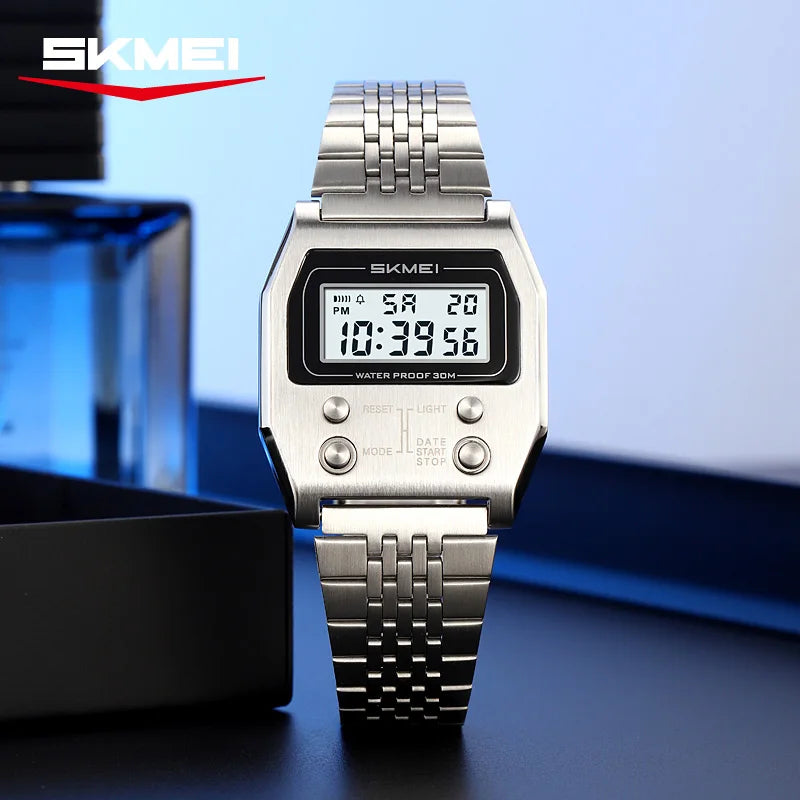Men’s Digital Sport Watch With Luminous Display