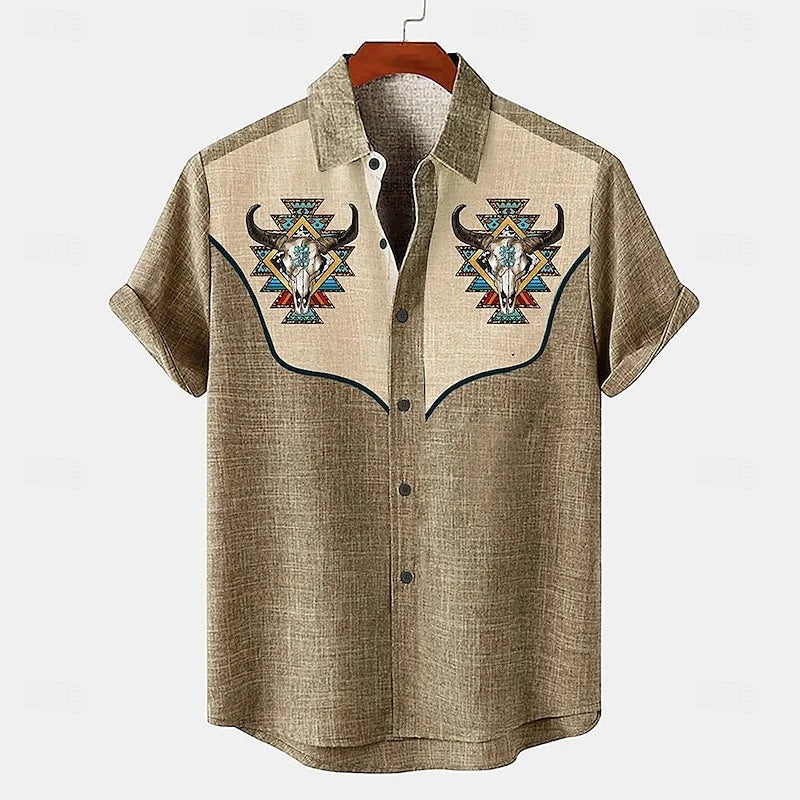 Men's Short Sleeve Casual Shirt – Lightweight Knit