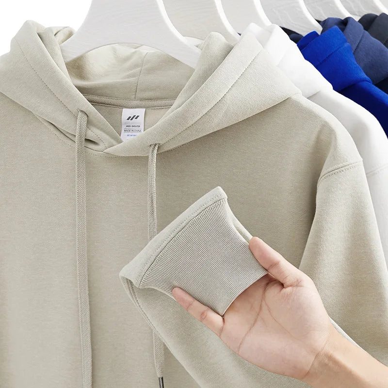 Men's Fleece Hoodie Sweatshirt And Jogger Tracksuit Set