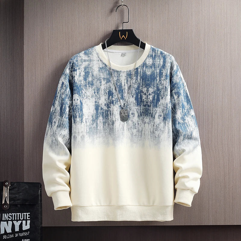 Men's Graphic Sweatshirt Pullover Casual Streetwear
