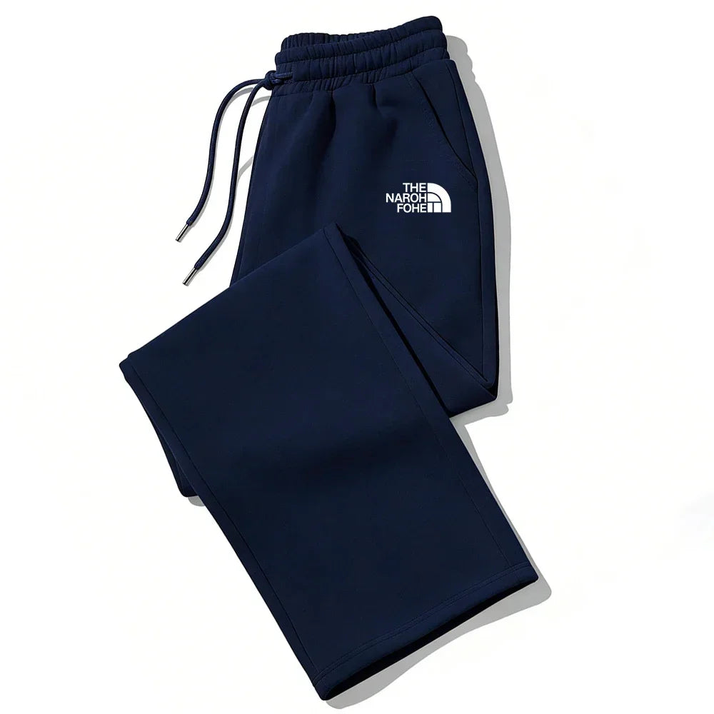 3 Color Men's Fleece Jogger Sweatpants for Autumn and Winter