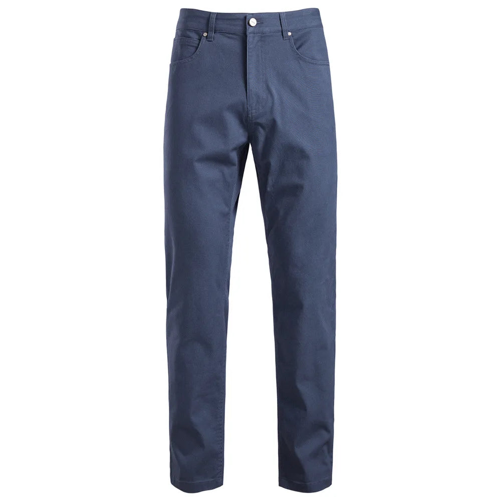 Men’s Cotton Straight-Leg Trousers Smart Casual Fit